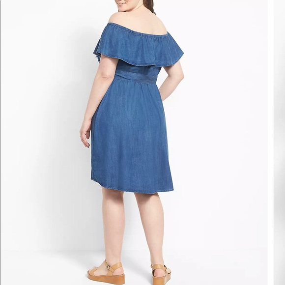 Four Way Off the Shoulder Dress - Picture 3 of 6